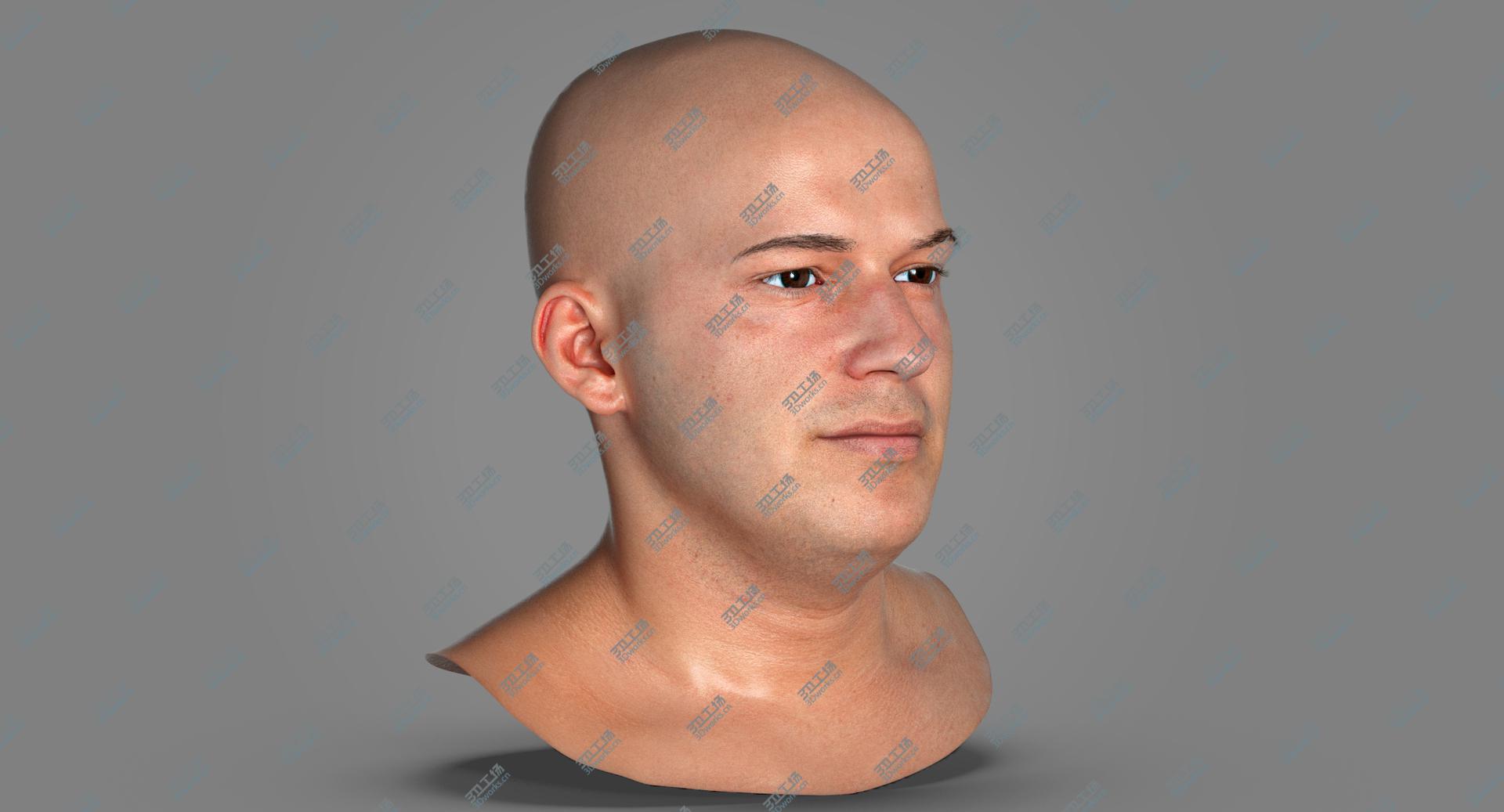 images/goods_img/202105073/Real PBR Marcus Human Head Sharp Lip Puller AU13 3D model/3.jpg